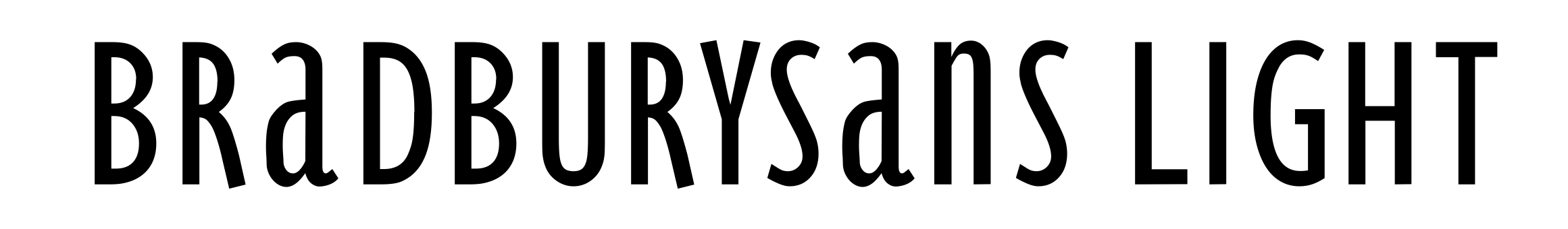 BradburySans Light